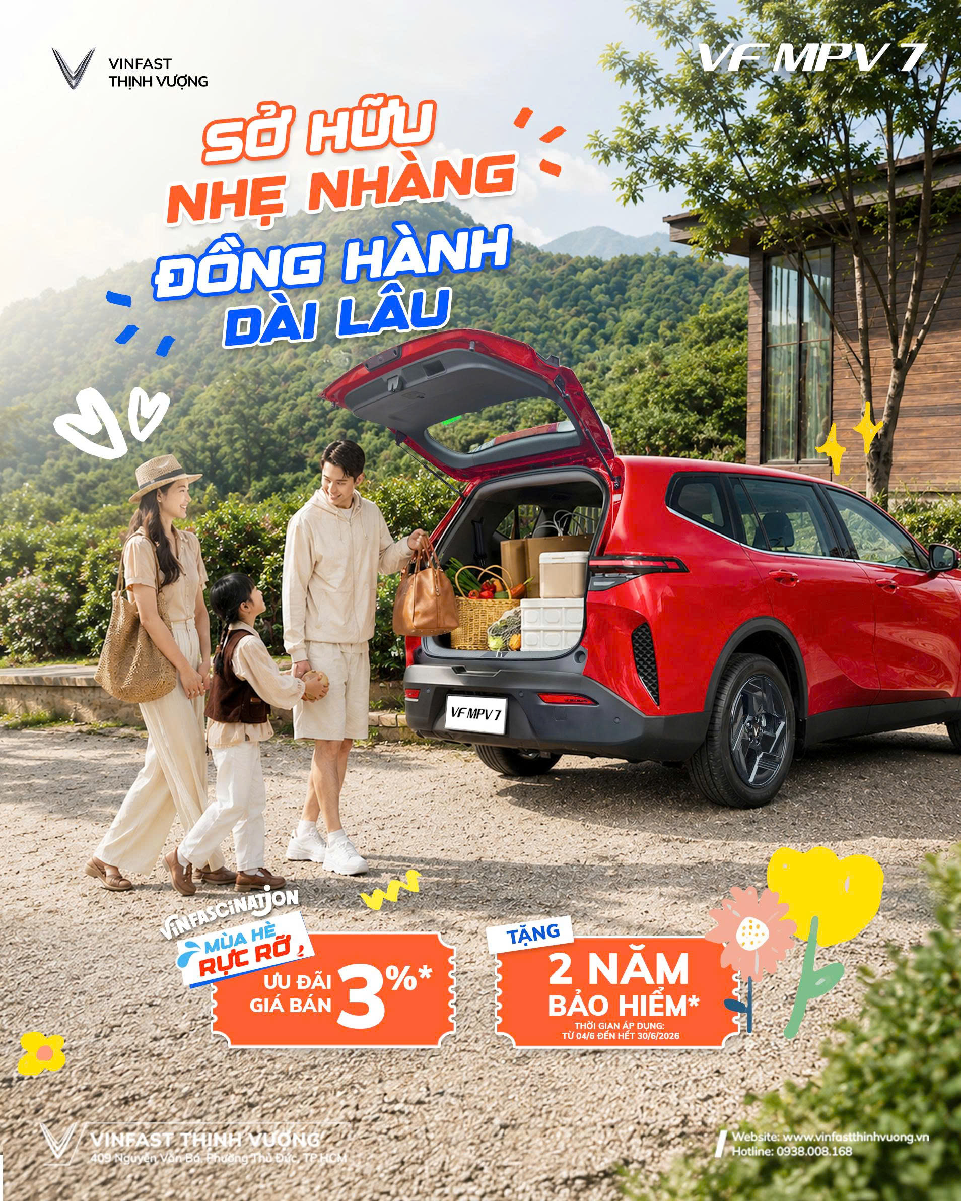 SỞ HỮU NHẸ NHÀNG, ĐỒNG HÀNH DÀI LÂU