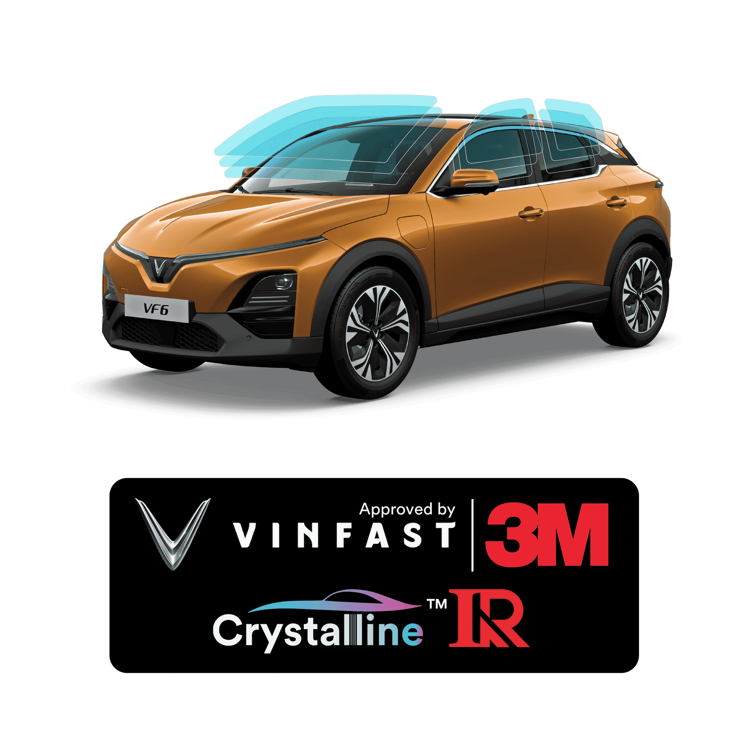 Gói Dán Film Cách Nhiệt Siêu Cấp VinFast VF 6 - Luxury