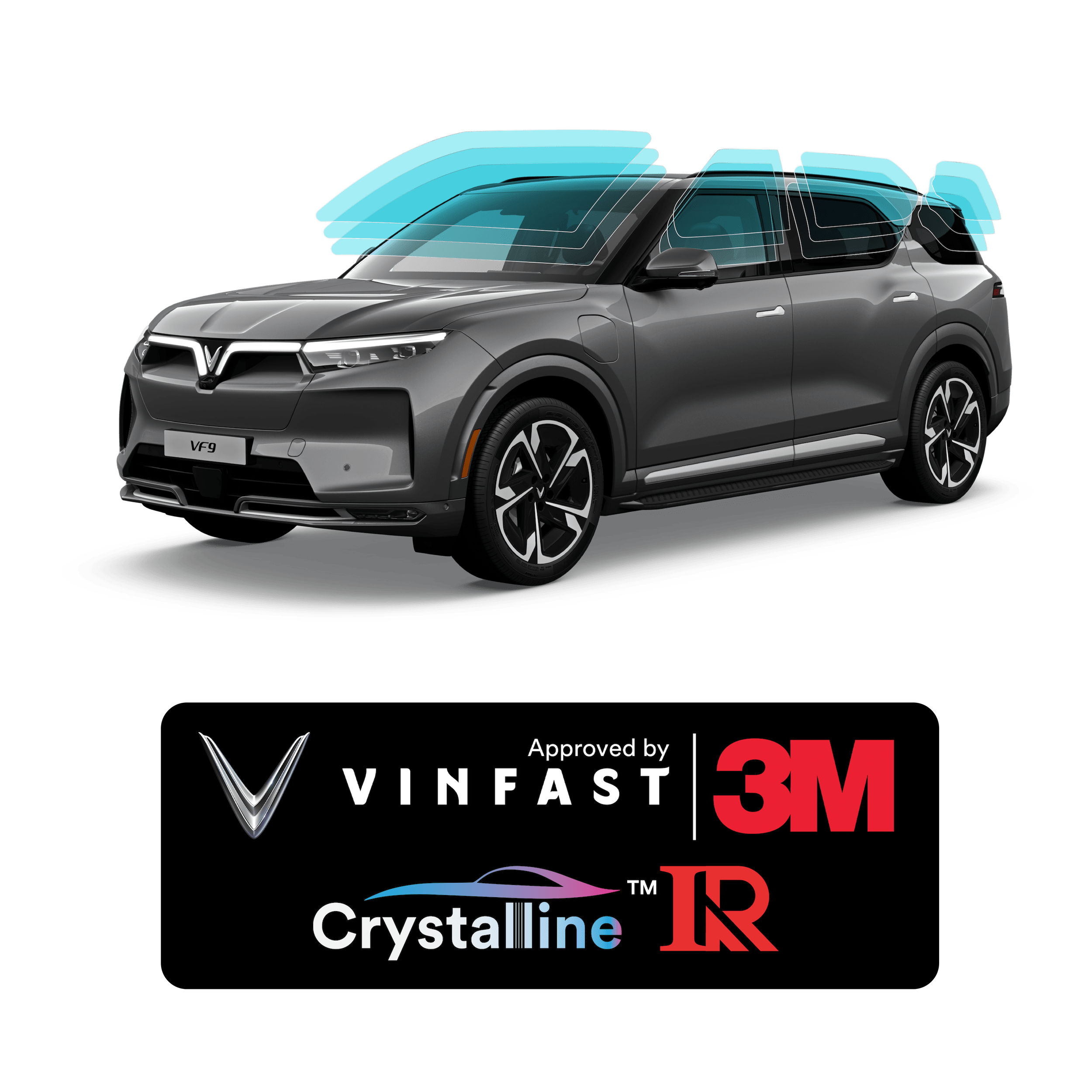 Gói Dán Film Cách Nhiệt Siêu Cấp VinFast VF 9 - Luxury